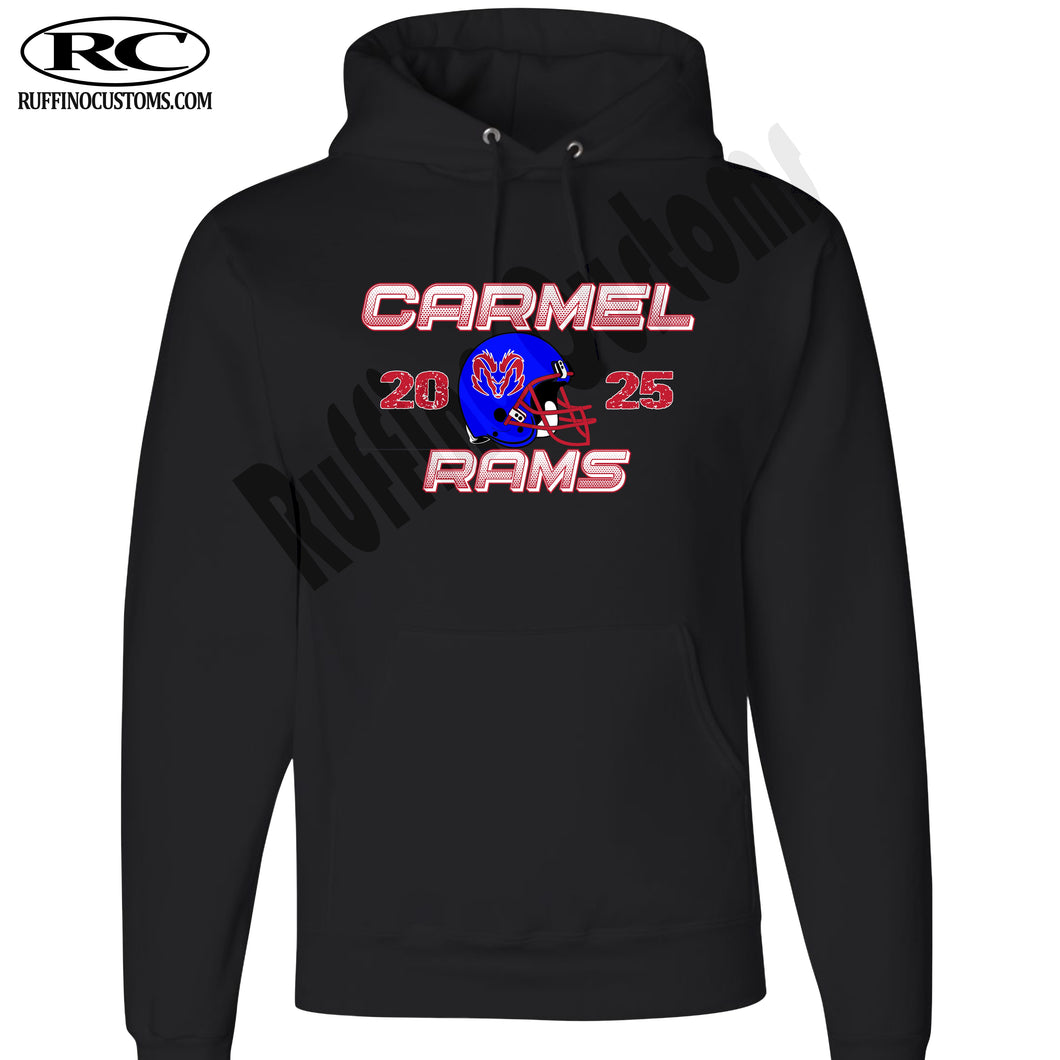 Carmel Rams Football Hoodie 2025