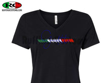 Load image into Gallery viewer, Italian Guidette Womens Form fitted V Neck