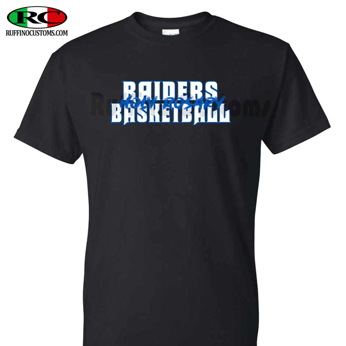 Raiders Holy Rosary Basketball T shirt