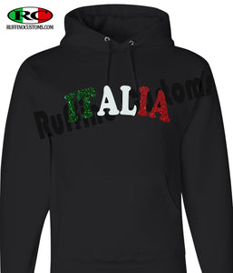 ITALIA Glitter Hoodie