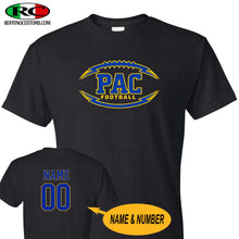Load image into Gallery viewer, TOUCHDOWN CLUB MSA FOOTBALL PAC T-SHIRT