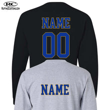 Load image into Gallery viewer, MHS Lacrosse Helmet Long Sleeve T-Shirt