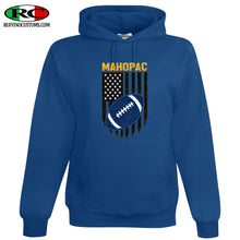 Load image into Gallery viewer, TOUCHDOWN CLUB MSA AMERICAN FLAG FOOTBALL HOODIE