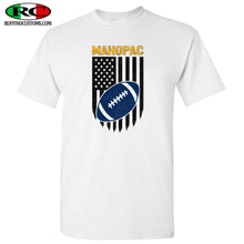 Load image into Gallery viewer, TOUCHDOWN CLUB MSA AMERICAN FLAG FOOTBALL TSHIRT