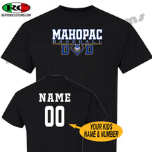 Load image into Gallery viewer, MSA Baseball Mom or Dad T-Shirt