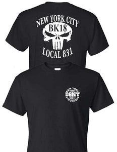 Customized DSNY Garage Location OR Name T-Shirt | Sanitation | Local 831