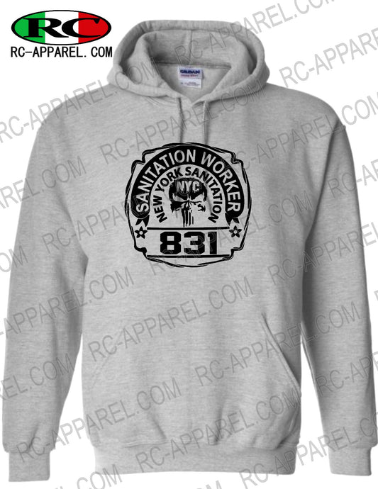 DSNY  New York City Sanitation Badge Hoodie