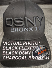 Load image into Gallery viewer, DSNY PUFF Embroidered Snapback or Flex Fit Hat with your garage number