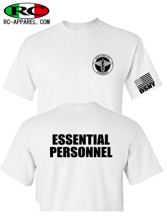 DSNY - | Department Of Sanitation | Essential Worker T-Shirt
