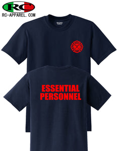 FDNY - Essential Personnel Fire Department T-Shirt