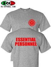 Load image into Gallery viewer, FDNY - Essential Personnel Fire Department T-Shirt