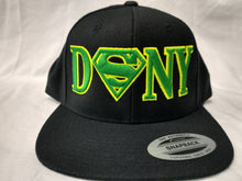 Load image into Gallery viewer, DSNY Custom Embroidered 3D PUFF Superman Snapback Hat