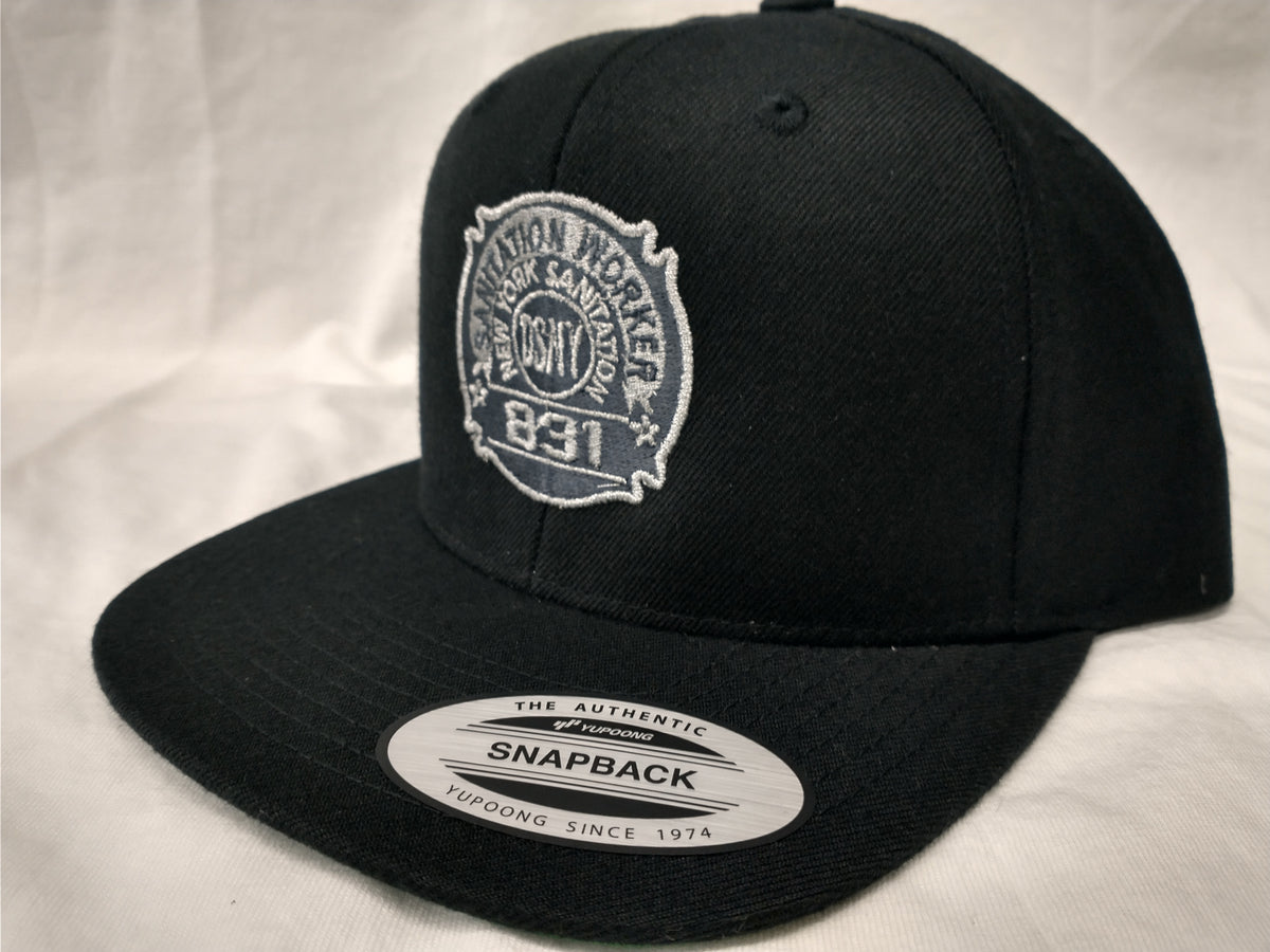 DSNY Custom Embroidered NYC 831 Sanitation Badge Snapback Hat – Ruffino ...