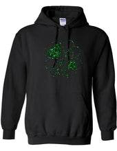 Load image into Gallery viewer, Lucky Irish four leaf clover Hoodie
