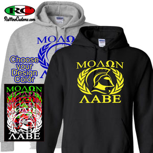 Molon Labe Gun rights 2nd second amendment spartan Hoodie | Gifts | Spartan | Guns | Gun Rights | Choose your Design Color