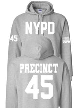Load image into Gallery viewer, Police Department Custom Football / Hockey Jersey Style Hoodie