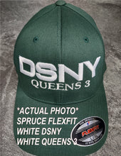 Load image into Gallery viewer, DSNY PUFF Embroidered Snapback or Flex Fit Hat with your garage number