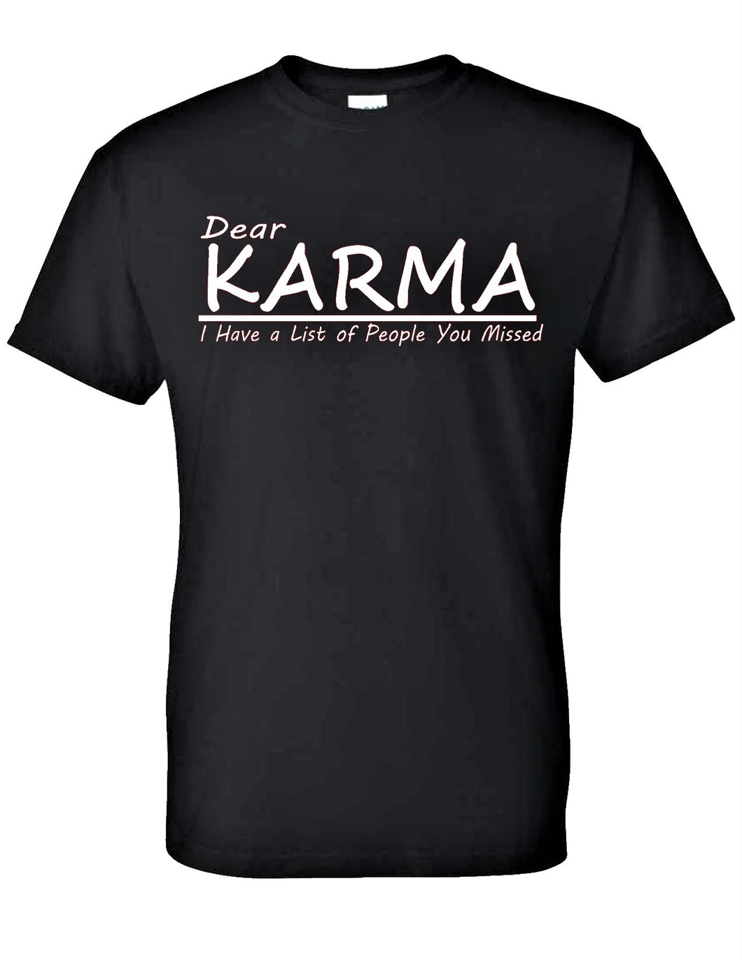Karma i have a list of people you missed